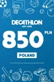 Decathlon 850 PLN Gift Card (Poland) thumb 2