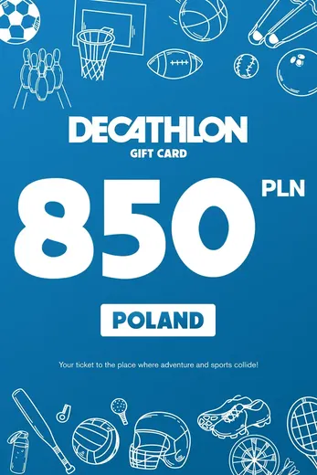 Decathlon 850 PLN Gift Card (Poland) gallery image 2