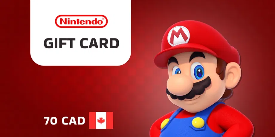 eShop 70 CAD Gift Card (Canada) gallery image 2
