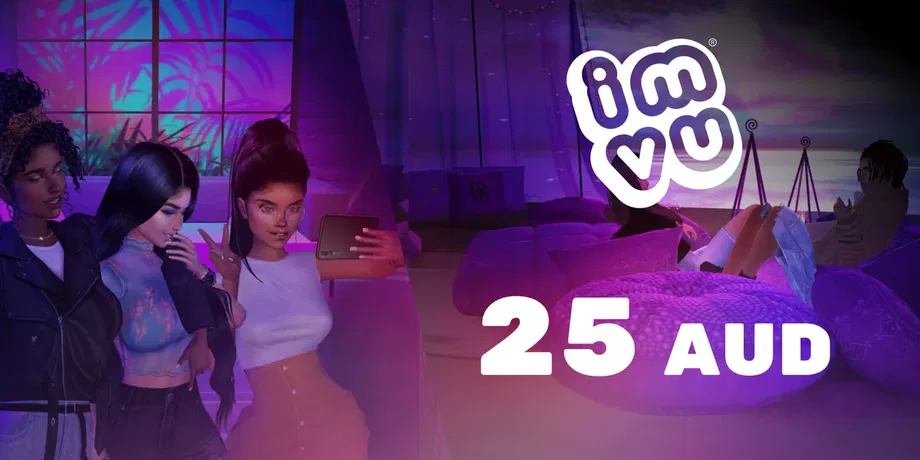IMVU Game 25 AUD Gift Card (Australia) gallery image 2