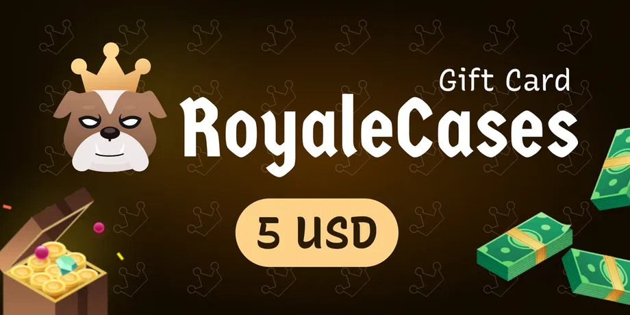 RoyaleCases 5 USD Gift Card (Global) gallery image 2