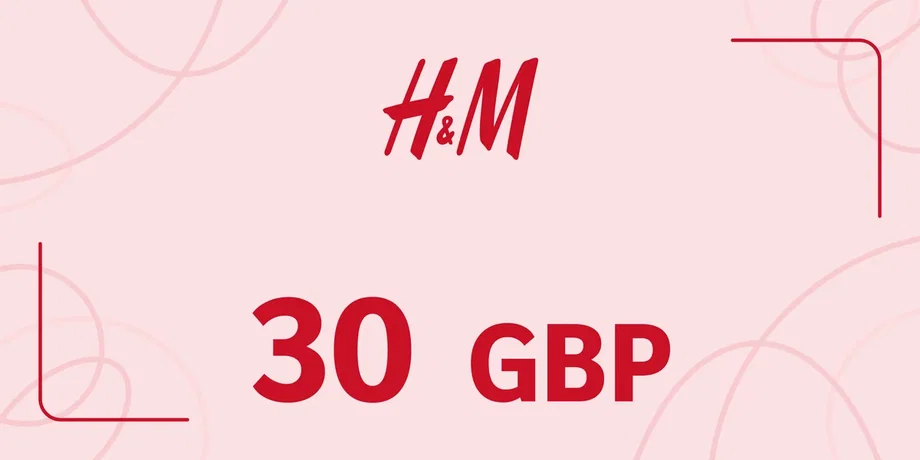 H&M 30 GBP Gift Card (United Kingdom) gallery image 2