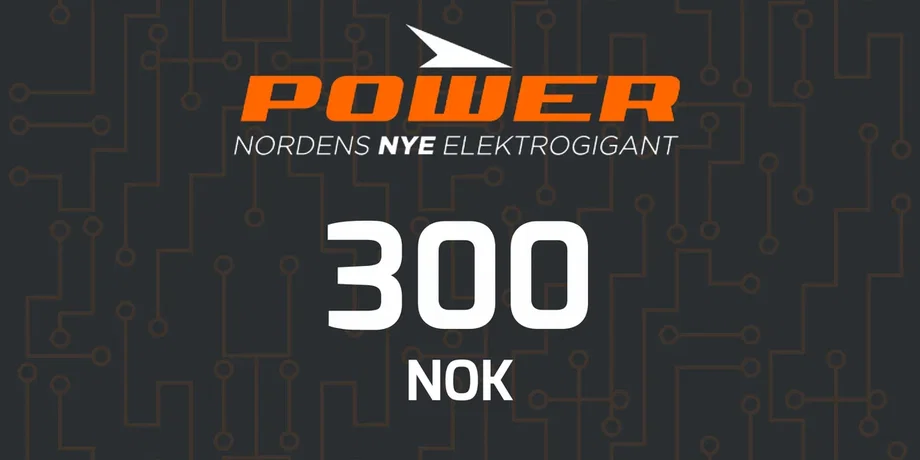 Power 300 NOK Gift Card (Norway) gallery image 2