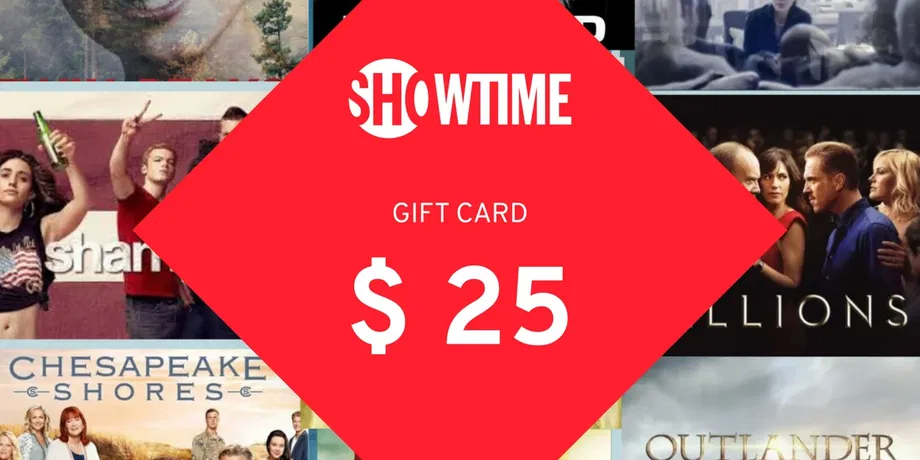 Showtime 25 USD Gift Card (United States) gallery image 2