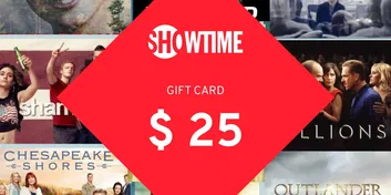 Showtime 25 USD Gift Card (United States)