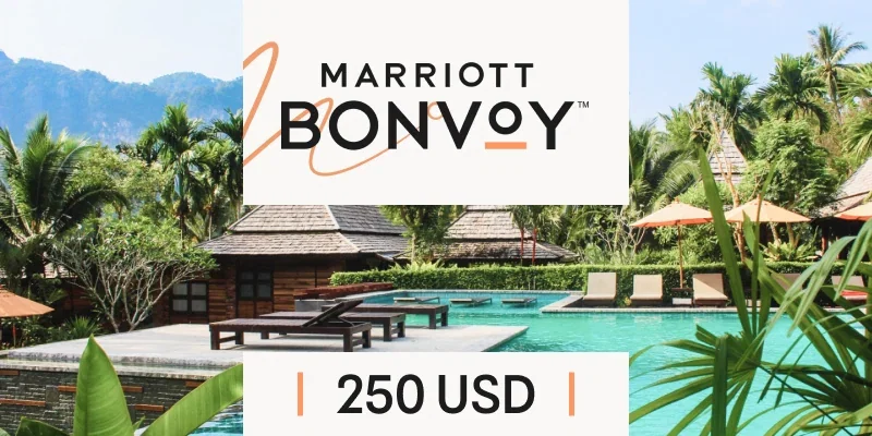 Marriot Bonvoy 250 USD Gift Card (Global) gallery image 2