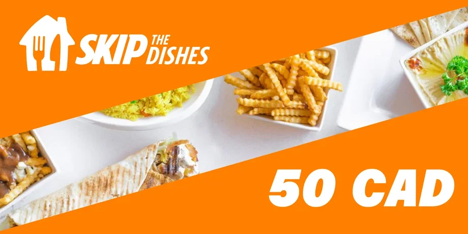 SkipTheDish 50 CAD Gift Card (Canada) gallery image 2