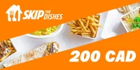 SkipTheDish 200 CAD Gift Card (Canada) thumb 2