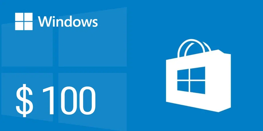 Windows Store 100 USD Gift Card (United States) gallery image 2