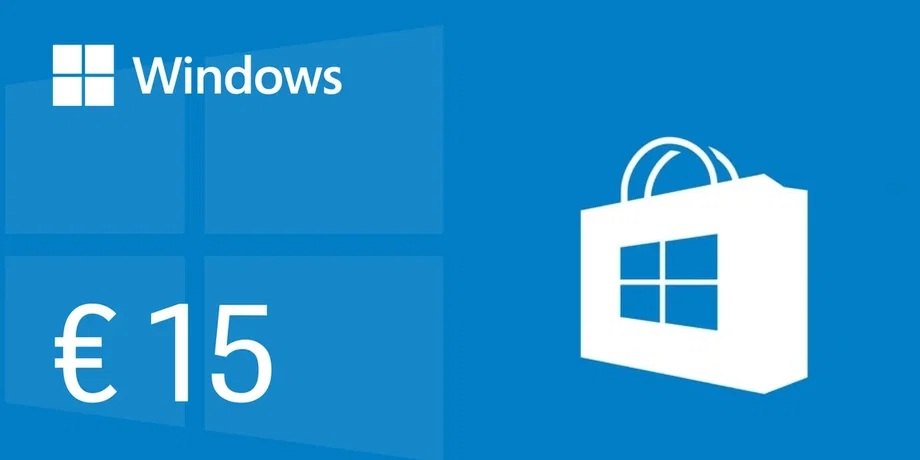 Windows Store 15 EUR Gift Card (Germany) gallery image 2