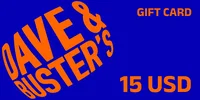 Dave and Busters 15 USD Gift Card (United States) thumb 2
