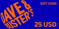 Dave and Busters 25 USD Gift Card (United States) thumb 2