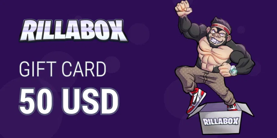 RillaBox 50 USD Gift Card (Global) gallery image 2