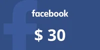 Facebook 30 USD Gift Card (Global) thumb 2