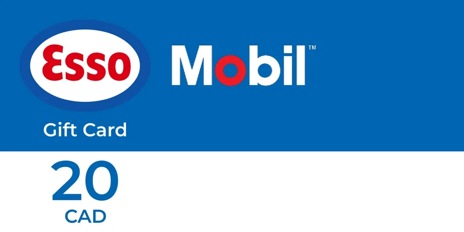Esso and Mobil 20 CAD Gift Card (Canada) gallery image 2