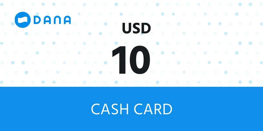 DANA Cash 10 USD Gift Card (Global) gallery image 2