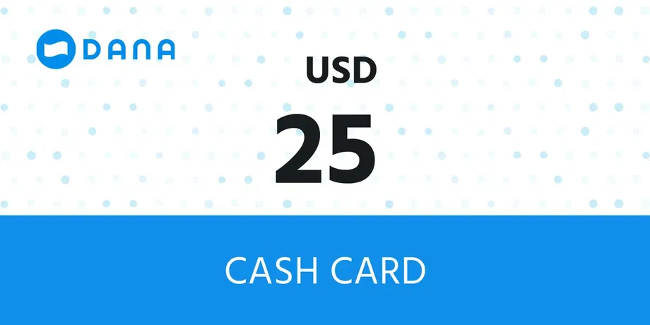DANA Cash 25 USD Gift Card (Global) gallery image 2