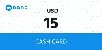 DANA Cash 15 USD Gift Card (Global)