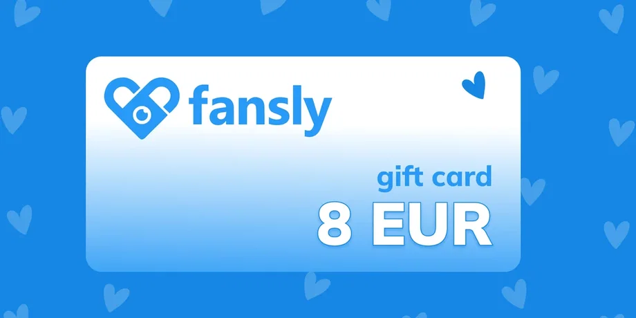 Fansly 8 EUR Gift Card (Europe) gallery image 2