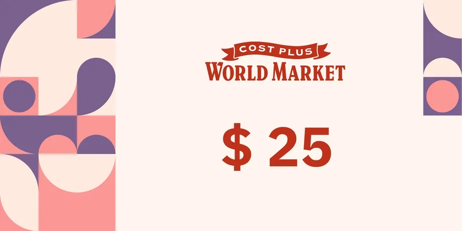 World Market 25 USD Gift Card (United States) gallery image 1