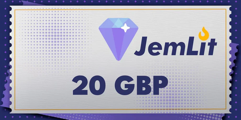 JemLit 20 GBP Gift Card (Global) gallery image 2