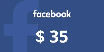 Facebook 35 USD Gift Card (Global)