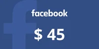 Facebook 45 USD Gift Card (Global) thumb 2