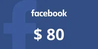 Facebook 80 USD Gift Card (Global) thumb 2