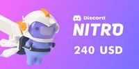 Discord Nitro 240 USD Gift Card (Global) thumb 2