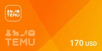 Temu 170 USD Gift Card (Global) thumb 2