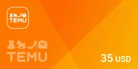 Temu 35 USD Gift Card (Global) thumb 2
