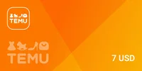 Temu 7 USD Gift Card (Global) thumb 2