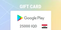 Google Play 25000 Iqd Gift Card (Iraq) thumb 2
