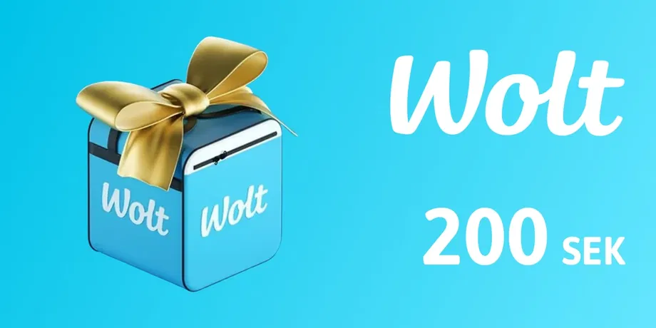 Wolt 200 SEK Gift Card (Sweden) gallery image 2