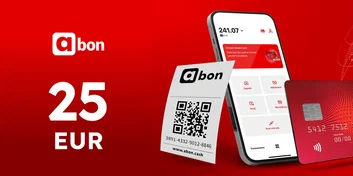 A-bon 25 EUR Gift Card (Europe)