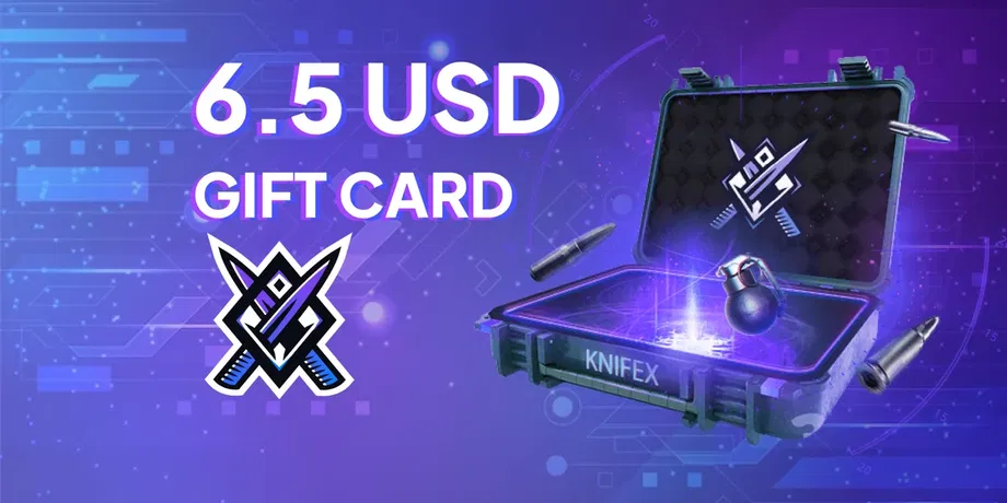 Knifex 6.5 USD Gift Card (Global) gallery image 2