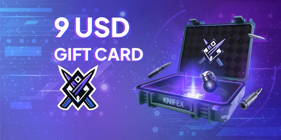 Knifex 9 USD Gift Card (Global) gallery image 2
