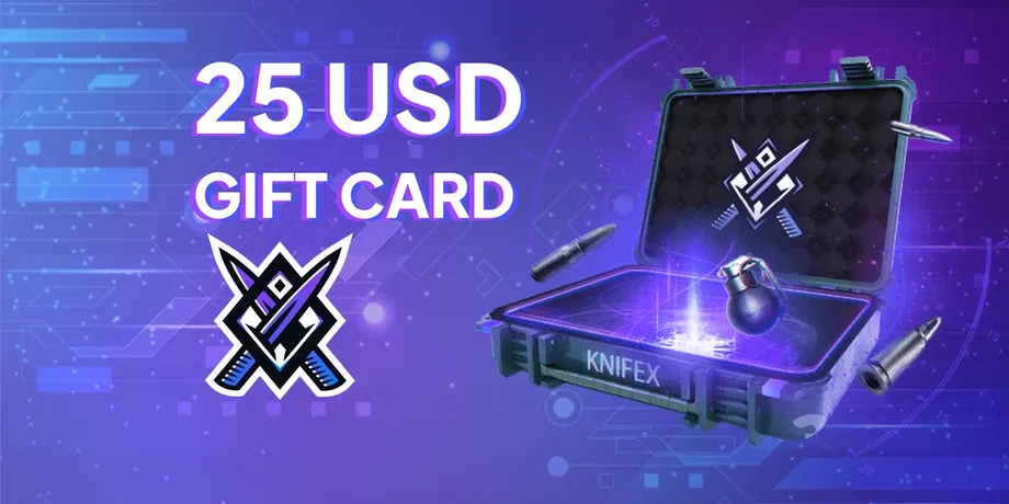 Knifex 25 USD Gift Card (Global) gallery image 2