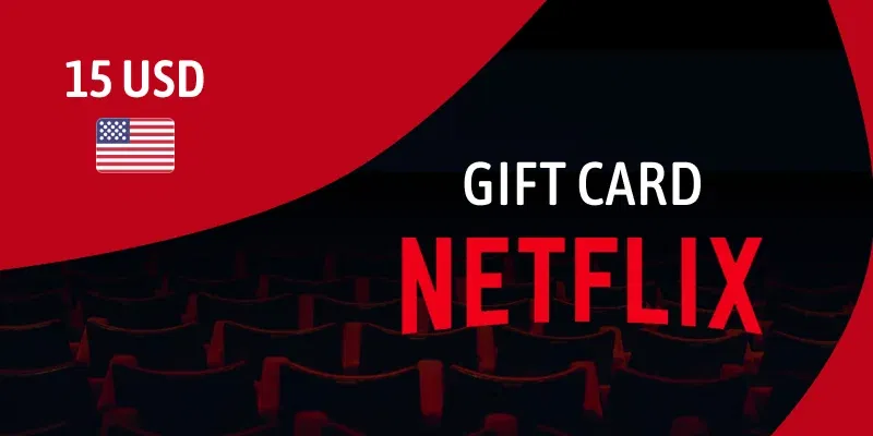 Netflix 15 USD Gift Card (Europe) gallery image 2