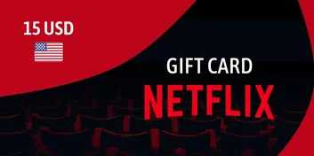 Netflix 15 USD Gift Card (Europe)