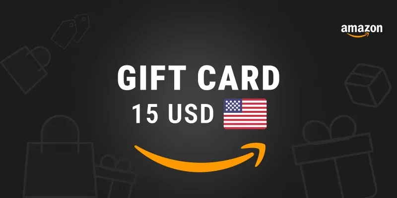 Amazon 15 USD Gift Card (Europe) gallery image 2