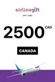 Airline 2500 CAD Gift Card (Canada) thumb 2