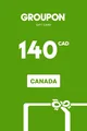 Groupon 140 CAD Gift Card (Canada) thumb 2