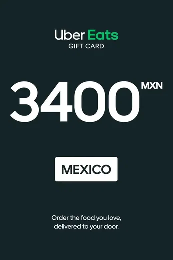 Uber 3400 MXN Gift Card (Mexico) gallery image 2