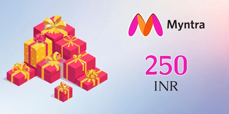 Myntra 250 INR Gift Card (India) gallery image 2