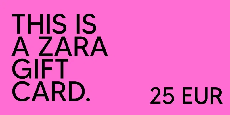 Zara Store 25 EUR Gift Card (Spain) gallery image 2