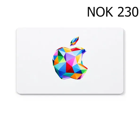 Apple iTunes 230 NOK Gift Card (Norway) gallery image 2