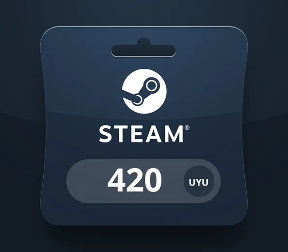 Steam Wallet 420 UYU Gift Card (Global) gallery image 2