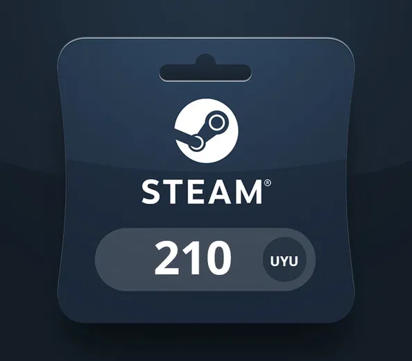 Steam Wallet 210 UYU Gift Card (Global) gallery image 2