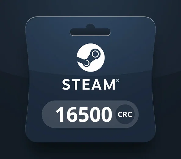 Steam Wallet 16500 CRC Gift Card (Croatia) gallery image 2